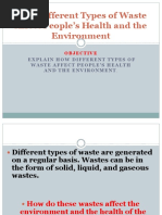 How Different Types of Waste Affect Peoples Health