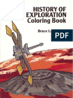 Dover Coloring Book - History of Space PDF