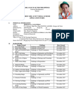 CGSMS Form No. 1