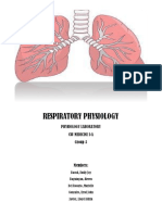 Respiratory Physiology Lab Report