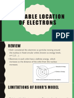 Probable Location of Electrons