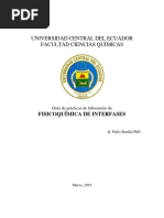 Guía de Prácticas de Fisicoquimica de Interfases y Alimentos 2019