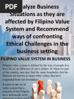 Filipino Values