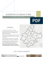 ELEMENTS OF URBAN FORM (Athens)