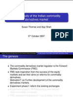 5 Case Study of The Indian Commodities Derivative Market