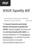 SOGIE Equality Bill 