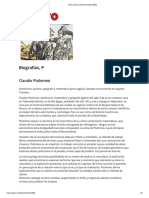 Claudio Ptolomeo PDF