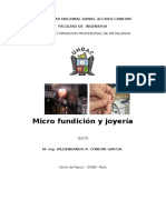 Microfundicion y Joyeria