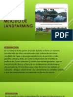 Informe de Land Farming