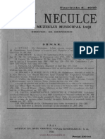 Ion Neculce, Anul I, Fasc. VIII, 1930