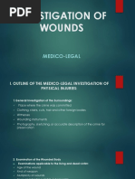 Investigation of Wounds