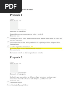 Exámen Inicial de Gestión de Tesorería