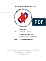 Static Routing Jarkom 2