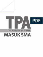 Ebook TPA Masuk SMA PDF