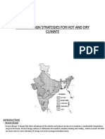 Passive Design Strategies For Hot and Dry Climate