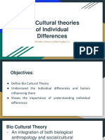 (Tcallp) Biocultural - Theory