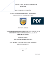 Proyecto de Tesis Densidad de Siembra en Haba 2019 Octubre Final