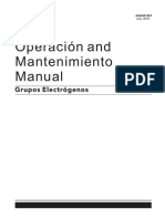 Operation Manual - SP Grupo Electrogeno PDF