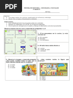 Prueba 2 Basico Planos y Puntos Cardinales 2018