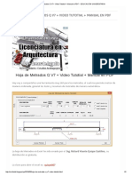 Hoja de Metrados Q V7 Video Tutotial Manual en PDF EDUCACION UNIVERSITARIA PDF