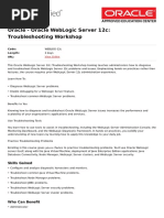 Oracle Weblogic Server 12c Troubleshooting Workshop