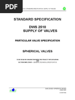 DWS2510.03 Spherical Valves