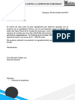 14 Modelo Carta de Agradecimiento A Una Empresa