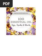 100 Essential Oil Tips Tricks Blends 2017 The English Aromatherapist 785894