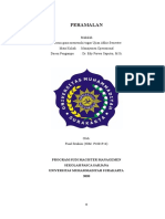 Makalah Peramalan Manajemen Operasional