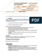 10procedimiento para Preparación y Respuesta Ante Emergencia