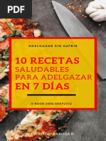 Ebook - 10 Recetas para Adelgazar en 7 Dc3adaspdf