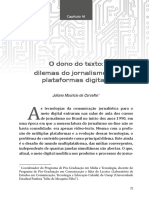 O Dono Do Texto: Dilemas Do Jornalismo em Plataformas Digitais