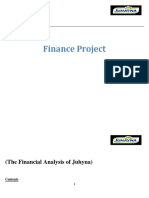 Financial Management Project (6558) Juhayna