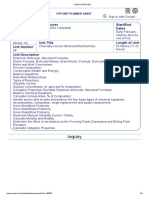 Unit Plan Stichiometry.