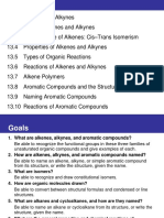 Organic Chemistry - Alkenes, Alkynes, and Aromatic Compounds