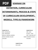 Curriculum Development