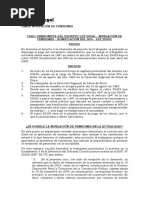 Informe Sobre La Ley 25303