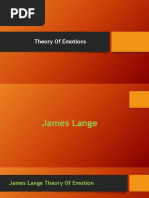 James Lange Emotions