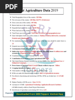 Latest Agriculture Data PDF