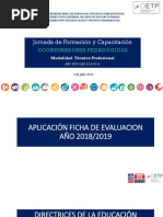 Formación y Capacitación Coordinadores Julio 2018