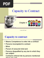 Capacity To Contract: 1 J J Maini, MIMIT Malout