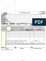 GP-F100 Acta de Terminacion Del Contrato