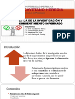 Etica en Investigacion