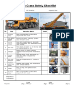 Hydro Crane Checlist PDF