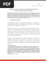 Suscripcion de Pagares en Blanco en La Contratacion de Creditos de Consumo Normas Que Avalan Su Practica