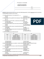 General Mathematics 2nd Quarter Exam