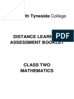 Class 2 Maths Assessment