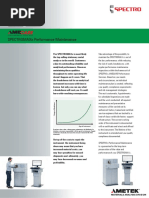 Spectromaxx Performance Maintenance en