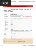 Assignment-1 - Numerical NPTEL