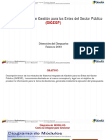 DIAGRAMA de Procesos SIGESP